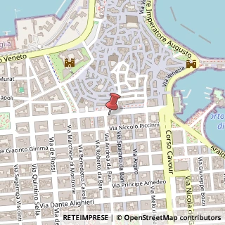 Mappa Corso Vittorio Emanuele II, 68, 70122 Bari, Bari (Puglia)