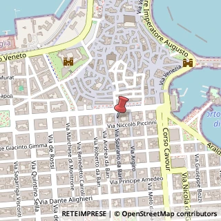 Mappa Via Sparano da Bari, 10, 70122 Bari, Bari (Puglia)