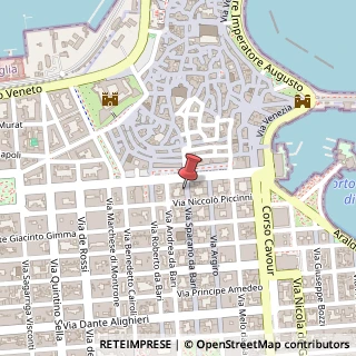 Mappa Via Sparano da Bari, 9, 70122 Bari, Bari (Puglia)