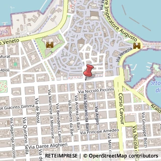 Mappa Corso Vittorio Emanuele II,  52, 70122 Bari, Bari (Puglia)