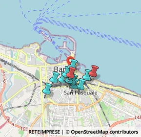 Mappa Via Benedetto Petrone, 70122 Bari BA, Italia (1.27583)