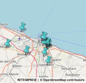 Mappa Via Benedetto Petrone, 70122 Bari BA, Italia (5.13583)