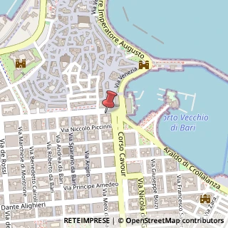 Mappa Corso Vittorio Emanuele II, 14, 70122 Bari, Bari (Puglia)