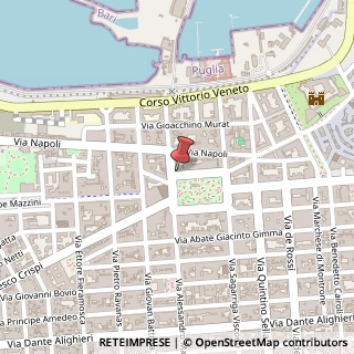 Mappa Piazza G. Garibaldi, 6, 70123 Bari, Bari (Puglia)