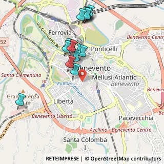 Mappa Via Giovanni Gentile, 82100 Benevento BN, Italia (1.10813)
