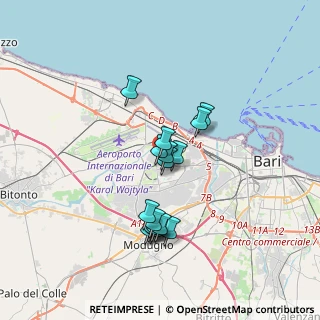 Mappa Via Nicola Cacudi, 70100 Bari BA, Italia (3.13)