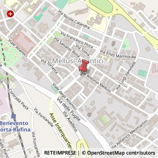 Mappa Via Martiri D'Ungheria, 22, 82100 Benevento, Benevento (Campania)