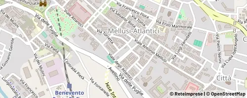 Mappa Benevento