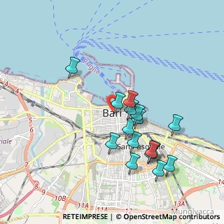 Mappa Piazza G. Garibaldi, 70122 Bari BA, Italia (1.93688)
