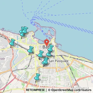 Mappa Piazza G. Garibaldi, 70122 Bari BA, Italia (2.24182)