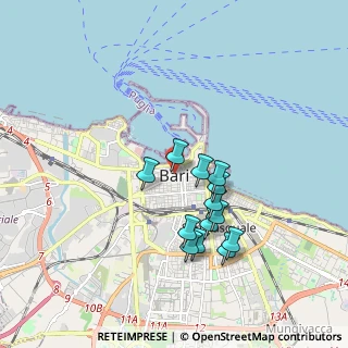 Mappa Piazza G. Garibaldi, 70122 Bari BA, Italia (1.67846)
