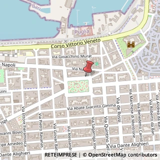 Mappa Piazza G. Garibaldi, 27, 70123 Bari, Bari (Puglia)