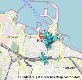 Mappa Piazza G. Garibaldi, 70122 Bari BA, Italia (0.57545)