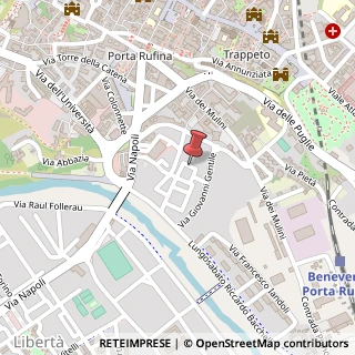 Mappa Piazza Enrico Maria Fusco, 4, 82100 Benevento, Benevento (Campania)