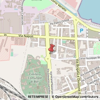 Mappa Via Tommaso Fiore, 128, 70123 Bari, Bari (Puglia)