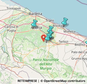 Mappa Strada Esterna Paolomio, 70033 Corato BA, Italia (23.06417)