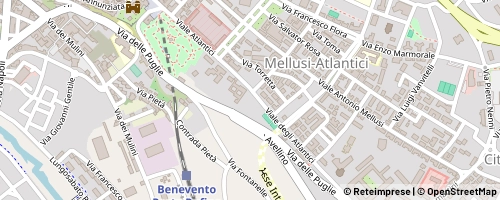 Mappa Benevento