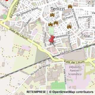 Mappa Via Ravenna, 18, 70038 Terlizzi, Bari (Puglia)