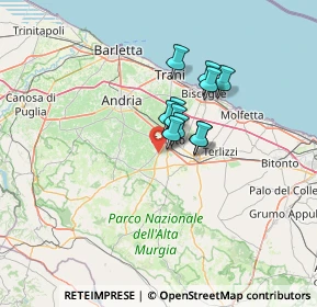 Mappa Viale dei Papaveri, 70033 Corato BA, Italia (8.65273)