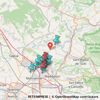 Mappa Vico Ferrara, 81020 Castel Morrone CE, Italia (6.81267)
