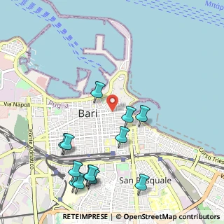 Mappa 70122 Bari BA, Italia (1.31615)