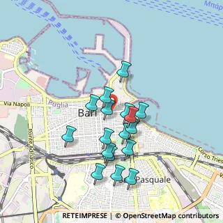 Mappa 70122 Bari BA, Italia (0.85412)