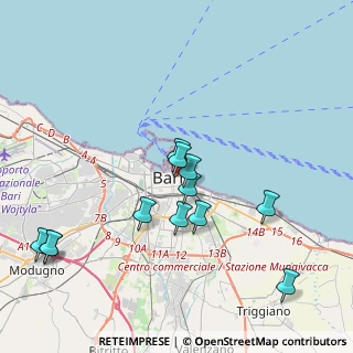 Mappa 70122 Bari BA, Italia (4.2925)