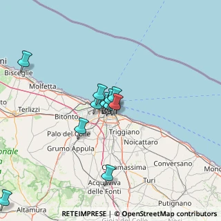 Mappa 70122 Bari BA, Italia (12.88636)