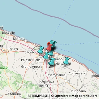 Mappa 70122 Bari BA, Italia (6.38)