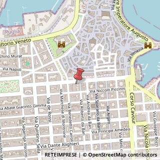 Mappa Corso Vittorio Emanuele, 84, 70122 Bari, Bari (Puglia)