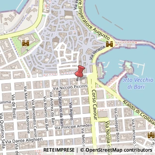 Mappa Via Melo da Bari, 13, 70122 Bari, Bari (Puglia)
