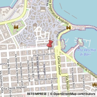 Mappa Via Melo da Bari, 5, 70122 Bari, Bari (Puglia)