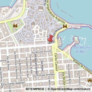 Mappa Corso Vittorio Emanuele II, 9, 70128 Bari, Bari (Puglia)