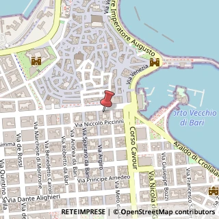 Mappa Corso Vittorio Emanuele, 30, 70100 Bari, Bari (Puglia)