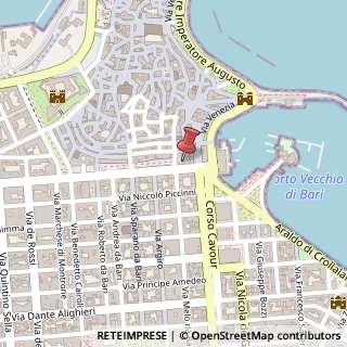 Mappa Corso Vittorio Emanuele, 7, 70122 Bari, Bari (Puglia)