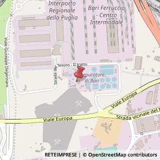 Mappa Str. Vicinale del Tesoro, 70132 Zona Industriale BA, Italia, 70132 Bari, Bari (Puglia)