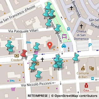Mappa Corso Vittorio Emanuele I, 70100 Bari BA, Italia (0.08)