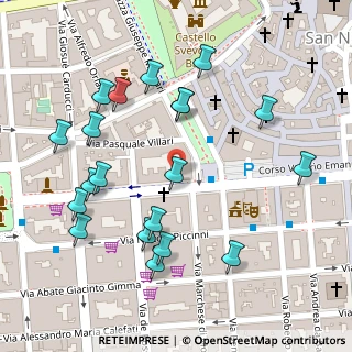 Mappa Corso Vittorio Emanuele I, 70100 Bari BA, Italia (0.148)