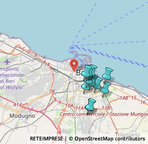 Mappa Via Davide Lopez, 70123 Bari BA, Italia (3.12818)