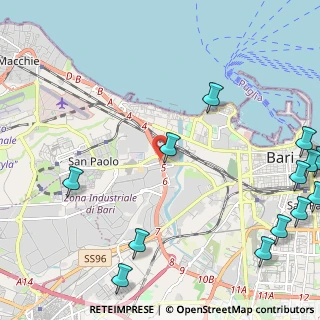 Mappa Circonvallazione per S. S. Adriatica, 70132 Zona Industriale BA, Italia (3.54615)