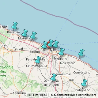 Mappa Circonvallazione per S. S. Adriatica, 70132 Zona Industriale BA, Italia (17.26455)