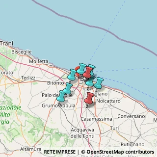 Mappa Circonvallazione per S. S. Adriatica, 70132 Zona Industriale BA, Italia (8.26091)