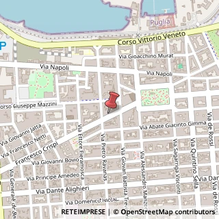 Mappa Via Francesco Crispi, 35, 70123 Bari, Bari (Puglia)