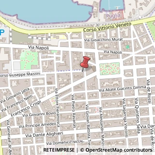 Mappa Corso Giuseppe Mazzini, 6, 70123 Bari, Bari (Puglia)