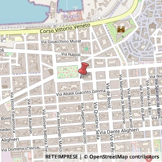 Mappa Largo Nicola Nitti-Valentini,  10, 70122 Bari, Bari (Puglia)