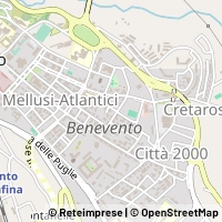 Hartă Benevento