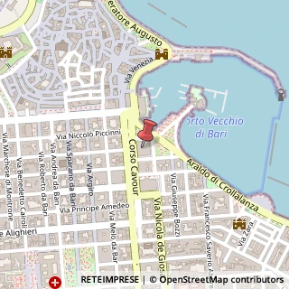 Mappa Corso Cavour, 2, 70121 Bari, Bari (Puglia)