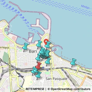 Mappa Strada Santa Teresa dei Maschi, 70122 Bari BA, Italia (0.97294)