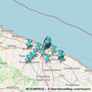 Mappa Strada Santa Teresa dei Maschi, 70122 Bari BA, Italia (9.67368)