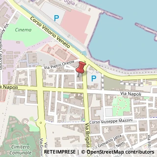 Mappa Via Ricciotto Canudo, 24, 70123 Bari, Bari (Puglia)